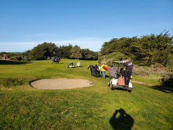 Medical call on Salal Trail, LZ on SR Golf Course