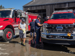 Drying the engine