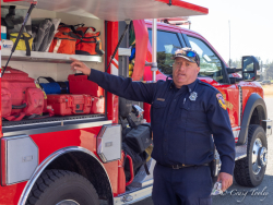 Captain Miller explains E4458 capabilities