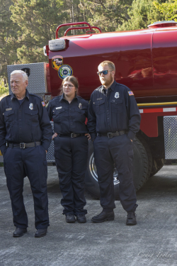 Captain Martin, FF/EMTs Breier and Morgan