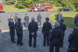 Chief Breier speaking at Push-In