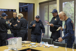 image of Pie and ice cream after pushin